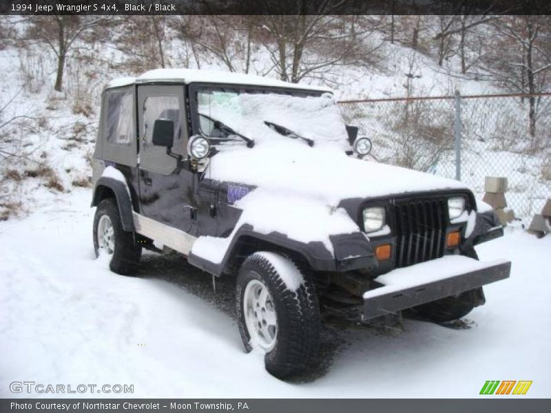 Black / Black 1994 Jeep Wrangler S 4x4