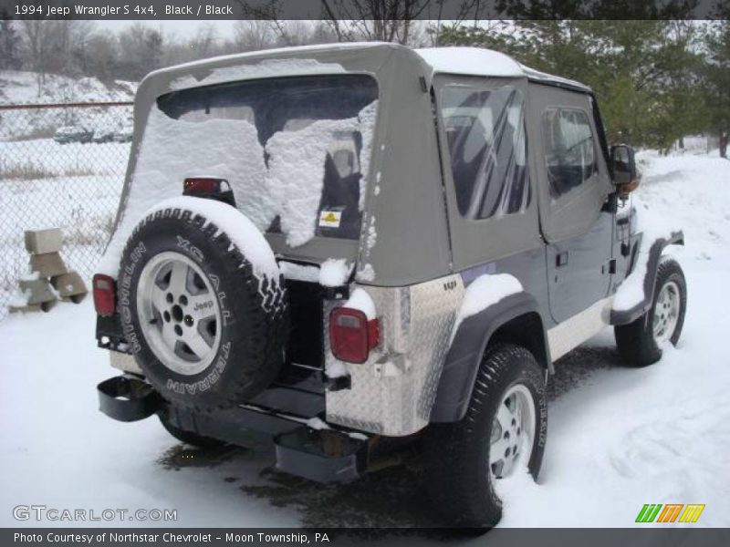Black / Black 1994 Jeep Wrangler S 4x4