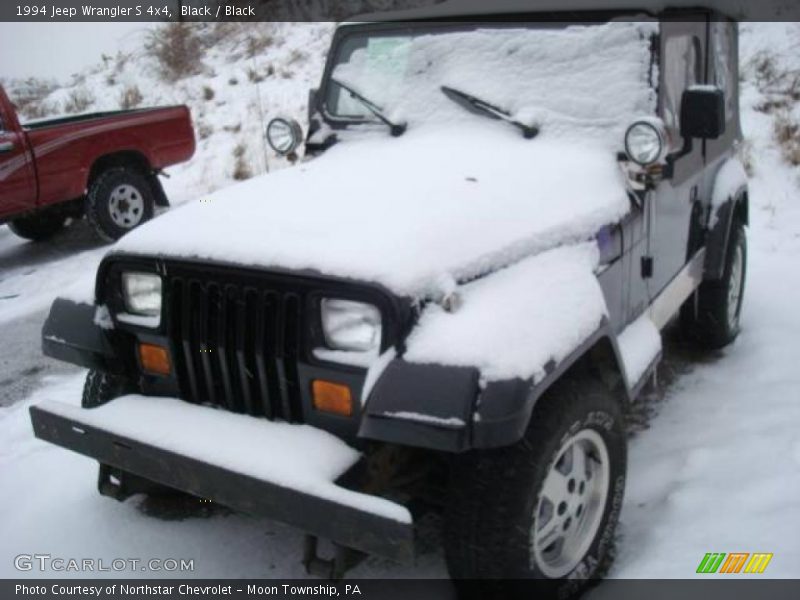 Black / Black 1994 Jeep Wrangler S 4x4