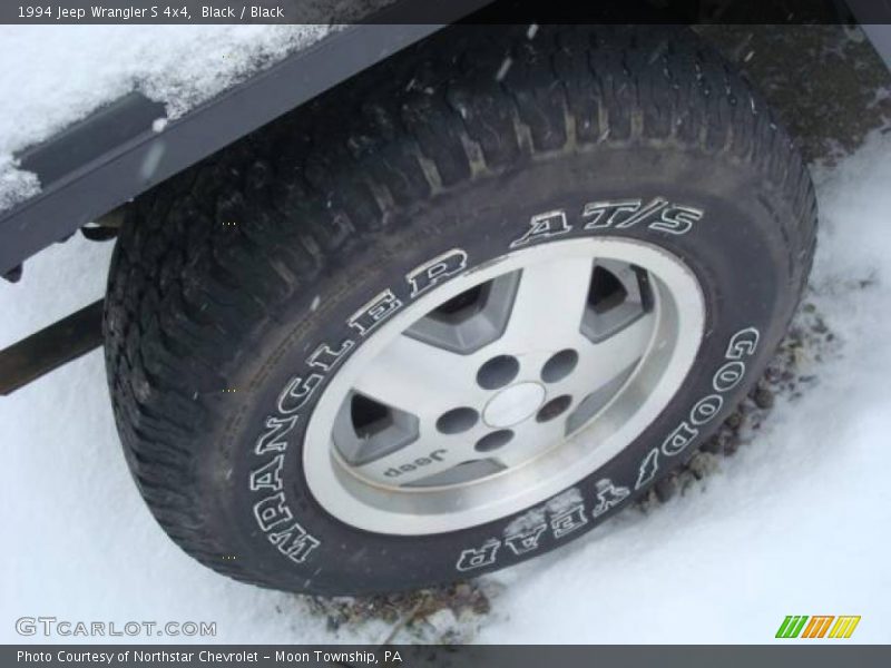 Black / Black 1994 Jeep Wrangler S 4x4