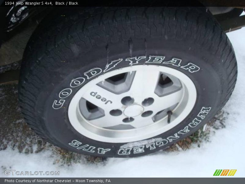 Black / Black 1994 Jeep Wrangler S 4x4