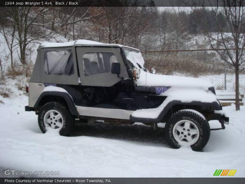 Black / Black 1994 Jeep Wrangler S 4x4