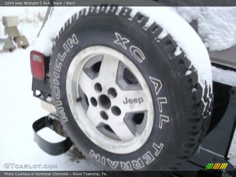 Black / Black 1994 Jeep Wrangler S 4x4