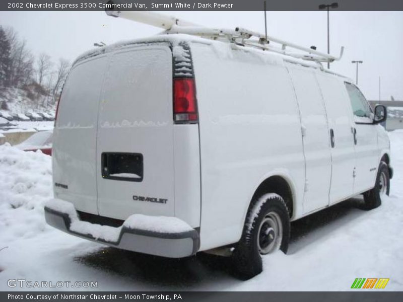 Summit White / Dark Pewter 2002 Chevrolet Express 3500 Commercial Van