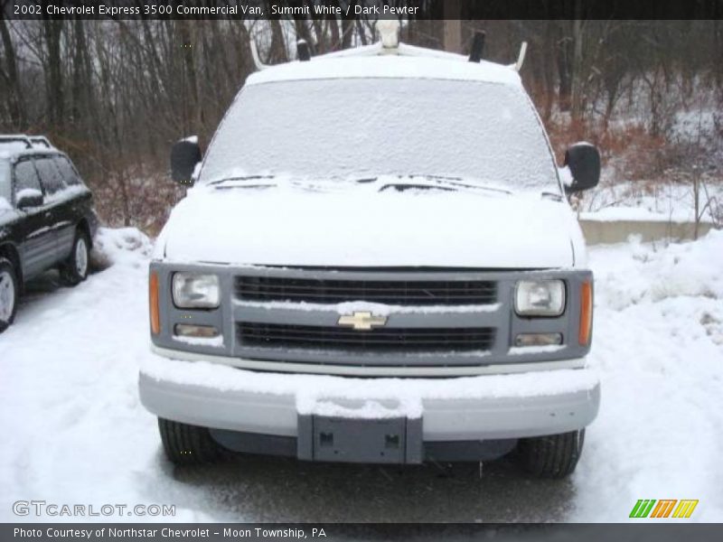 Summit White / Dark Pewter 2002 Chevrolet Express 3500 Commercial Van