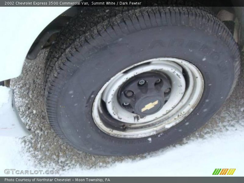 Summit White / Dark Pewter 2002 Chevrolet Express 3500 Commercial Van
