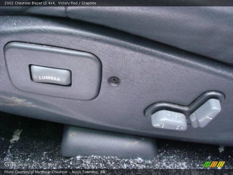 Victory Red / Graphite 2002 Chevrolet Blazer LS 4x4