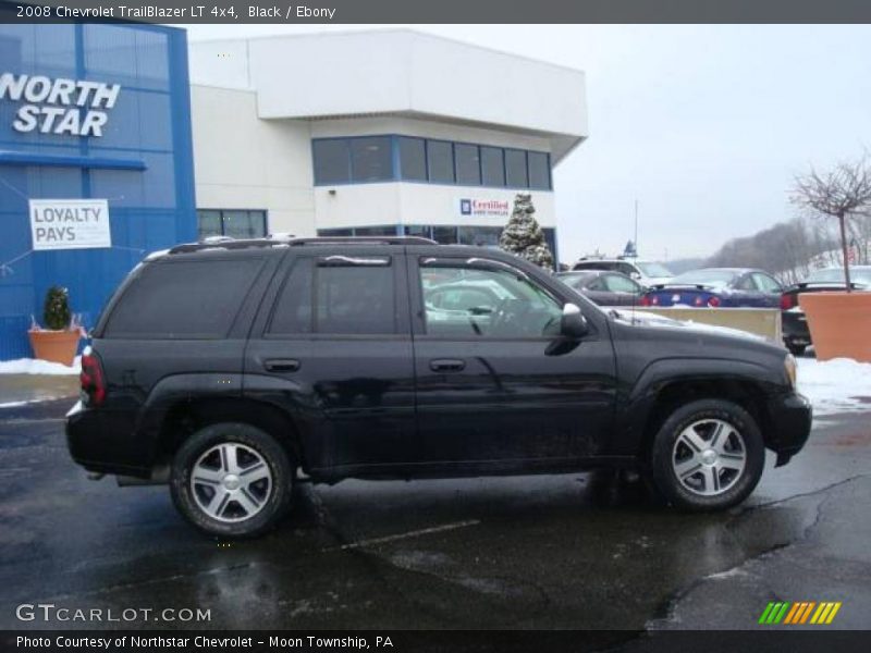 Black / Ebony 2008 Chevrolet TrailBlazer LT 4x4