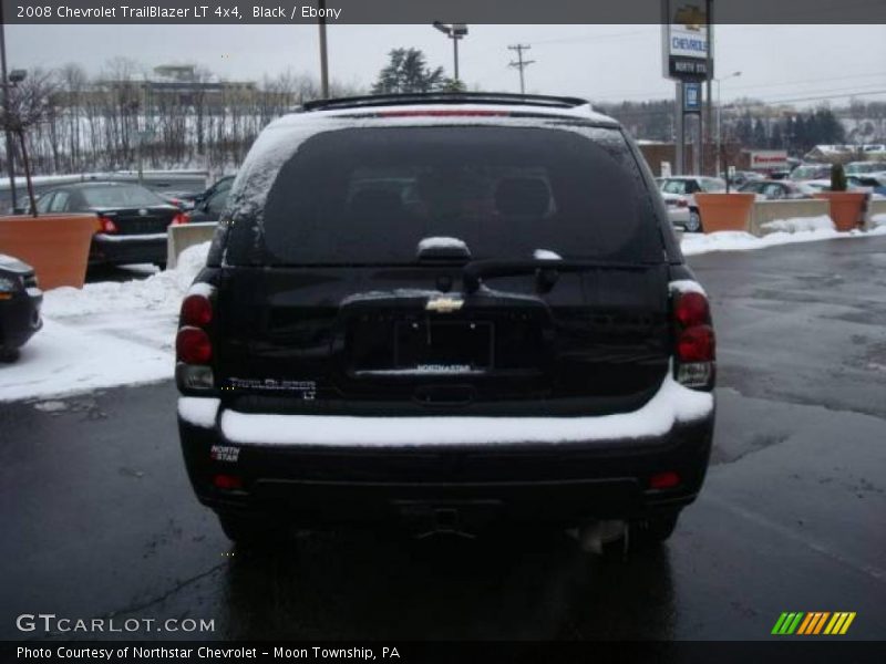 Black / Ebony 2008 Chevrolet TrailBlazer LT 4x4