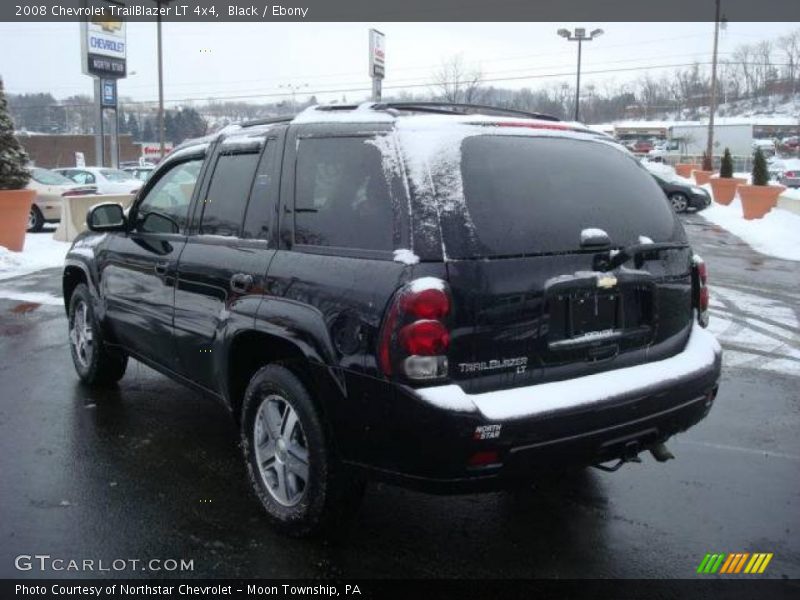 Black / Ebony 2008 Chevrolet TrailBlazer LT 4x4