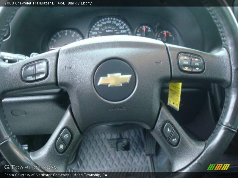 Black / Ebony 2008 Chevrolet TrailBlazer LT 4x4