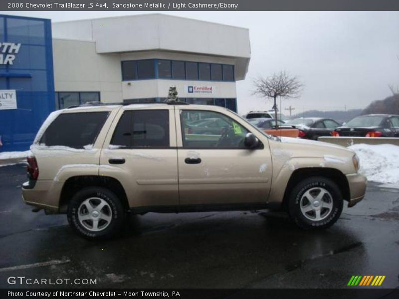 Sandstone Metallic / Light Cashmere/Ebony 2006 Chevrolet TrailBlazer LS 4x4