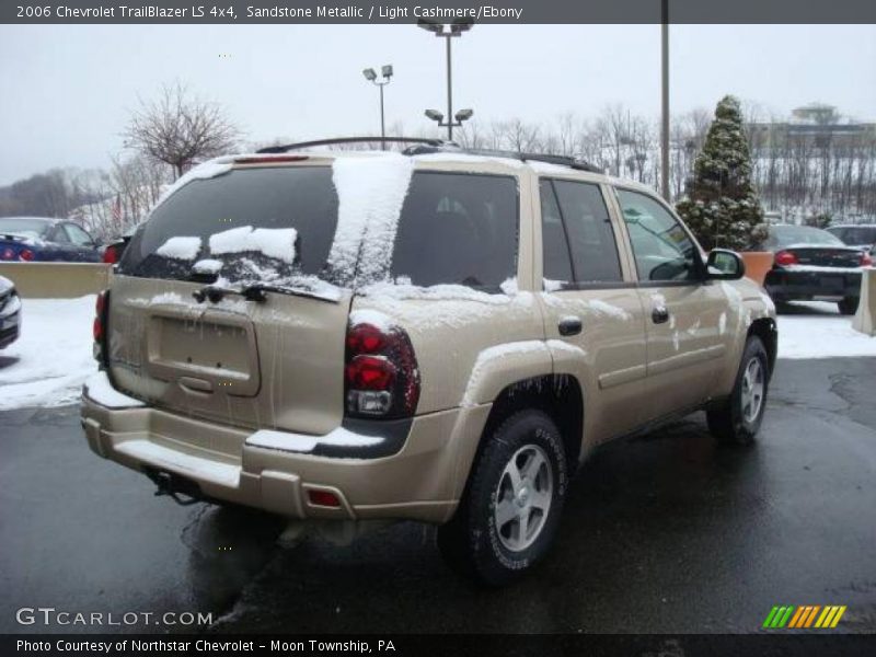 Sandstone Metallic / Light Cashmere/Ebony 2006 Chevrolet TrailBlazer LS 4x4