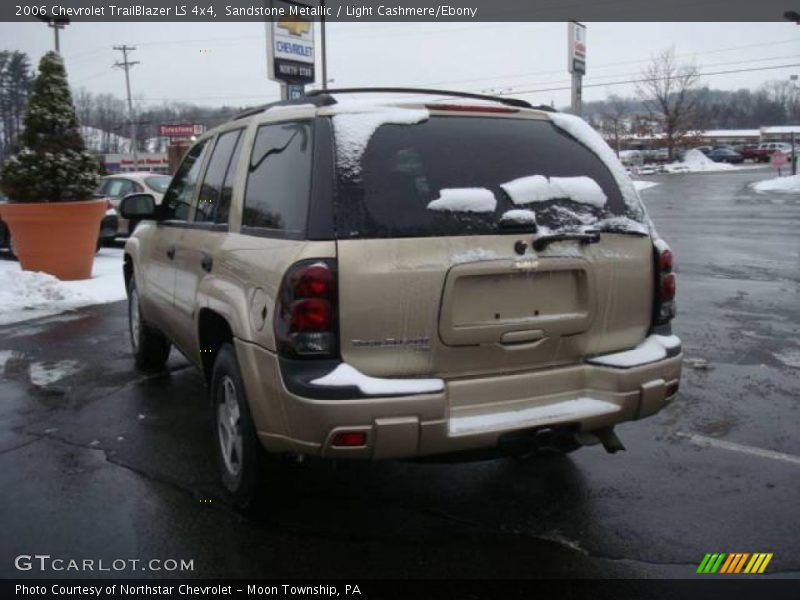 Sandstone Metallic / Light Cashmere/Ebony 2006 Chevrolet TrailBlazer LS 4x4