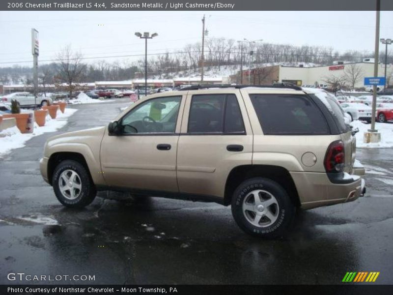 Sandstone Metallic / Light Cashmere/Ebony 2006 Chevrolet TrailBlazer LS 4x4