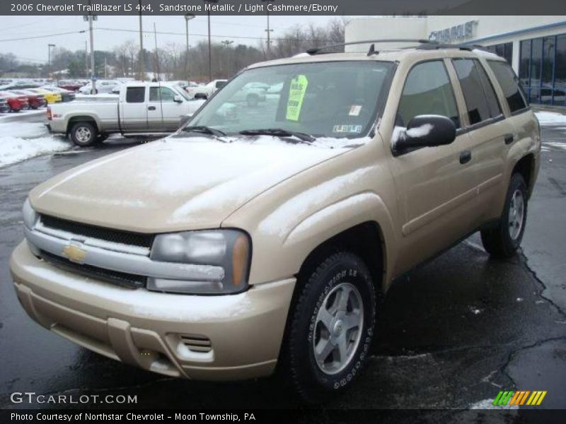 Sandstone Metallic / Light Cashmere/Ebony 2006 Chevrolet TrailBlazer LS 4x4