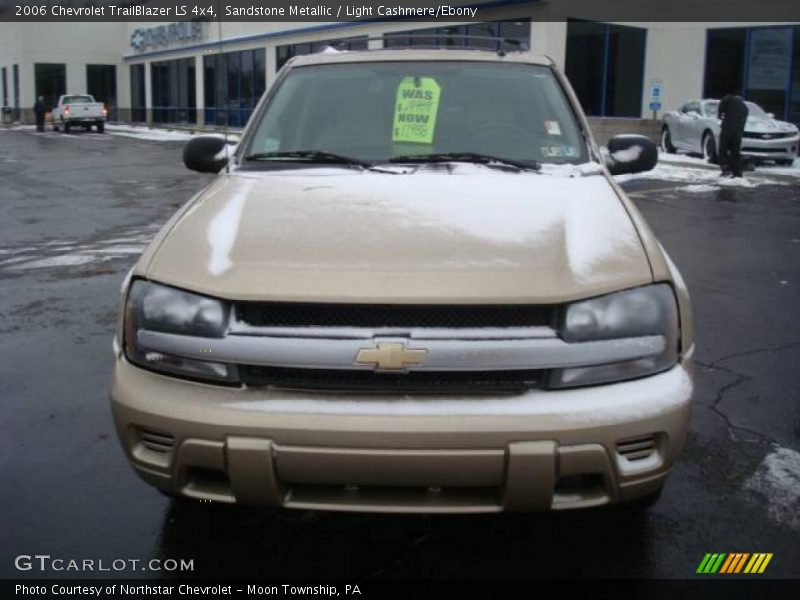 Sandstone Metallic / Light Cashmere/Ebony 2006 Chevrolet TrailBlazer LS 4x4