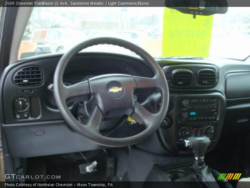 Sandstone Metallic / Light Cashmere/Ebony 2006 Chevrolet TrailBlazer LS 4x4