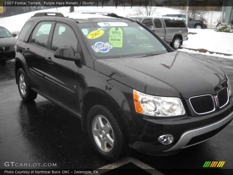 Purple Haze Metallic / Ebony 2007 Pontiac Torrent