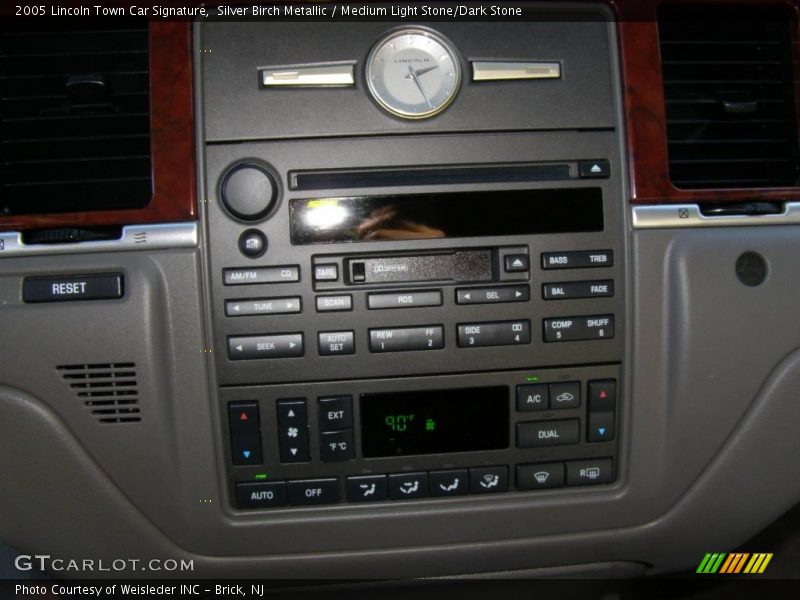 Silver Birch Metallic / Medium Light Stone/Dark Stone 2005 Lincoln Town Car Signature