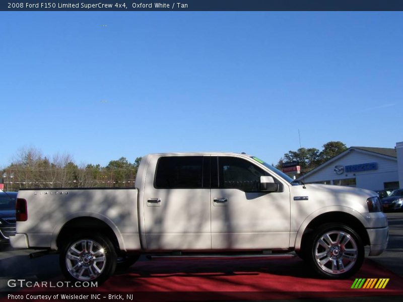 Oxford White / Tan 2008 Ford F150 Limited SuperCrew 4x4