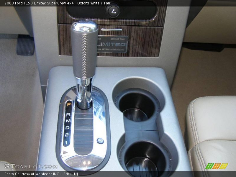 Oxford White / Tan 2008 Ford F150 Limited SuperCrew 4x4