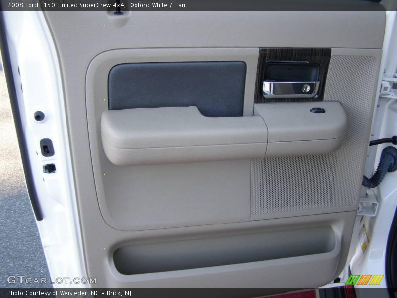 Oxford White / Tan 2008 Ford F150 Limited SuperCrew 4x4