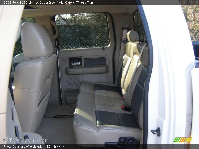 Oxford White / Tan 2008 Ford F150 Limited SuperCrew 4x4
