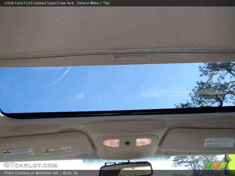 Oxford White / Tan 2008 Ford F150 Limited SuperCrew 4x4