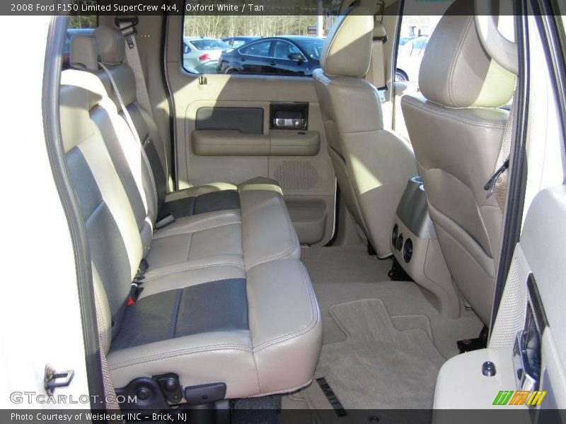 Oxford White / Tan 2008 Ford F150 Limited SuperCrew 4x4