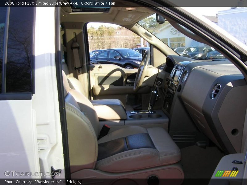 Oxford White / Tan 2008 Ford F150 Limited SuperCrew 4x4