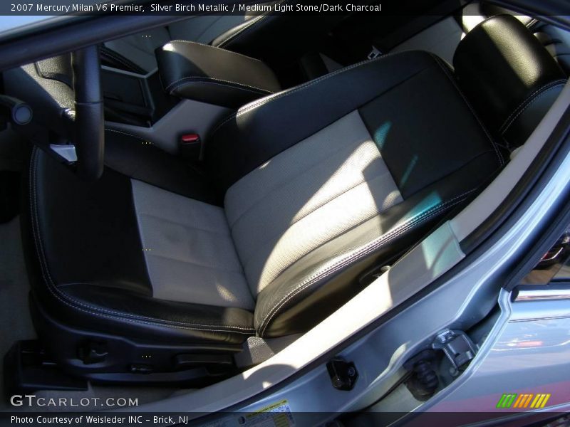 Silver Birch Metallic / Medium Light Stone/Dark Charcoal 2007 Mercury Milan V6 Premier