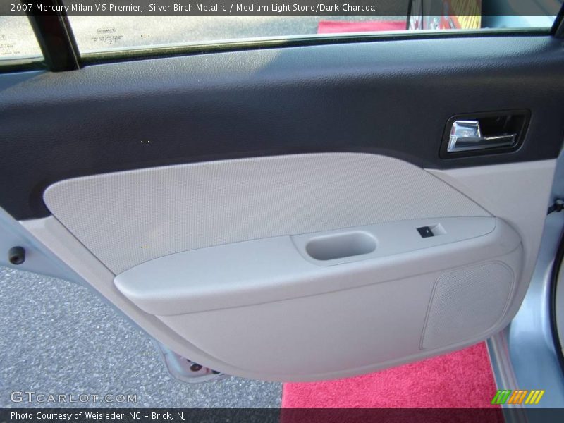 Silver Birch Metallic / Medium Light Stone/Dark Charcoal 2007 Mercury Milan V6 Premier