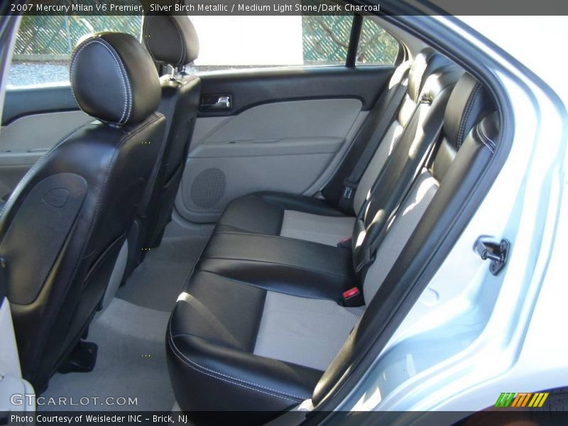 Silver Birch Metallic / Medium Light Stone/Dark Charcoal 2007 Mercury Milan V6 Premier