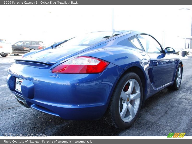 Cobalt Blue Metallic / Black 2006 Porsche Cayman S