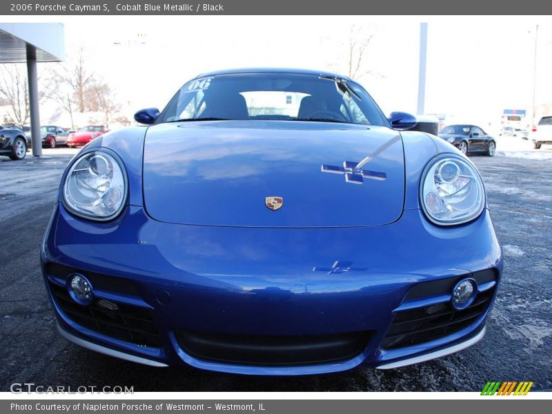 Cobalt Blue Metallic / Black 2006 Porsche Cayman S