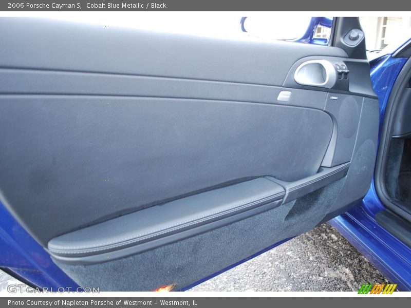 Cobalt Blue Metallic / Black 2006 Porsche Cayman S