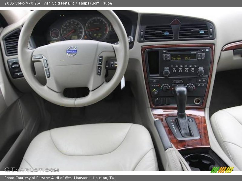 Ash Gold Metallic / Taupe/Light Taupe 2005 Volvo V70 2.4