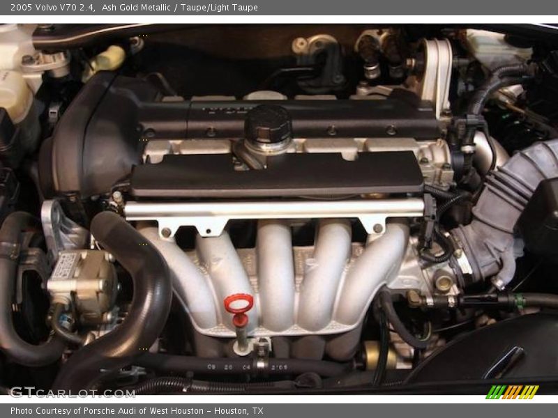 Ash Gold Metallic / Taupe/Light Taupe 2005 Volvo V70 2.4