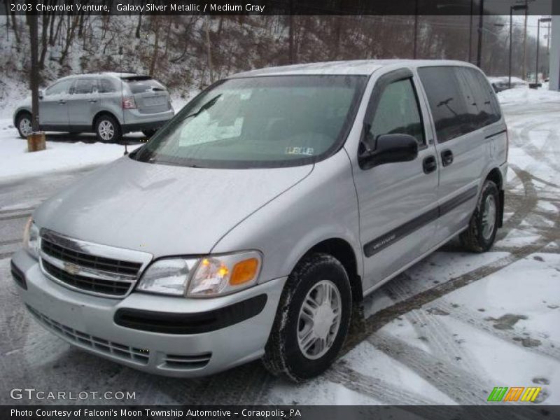 Galaxy Silver Metallic / Medium Gray 2003 Chevrolet Venture