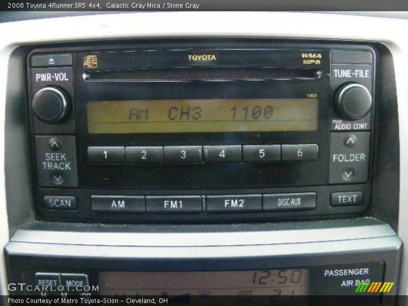 Galactic Gray Mica / Stone Gray 2008 Toyota 4Runner SR5 4x4