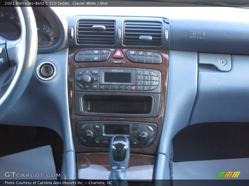 Glacier White / Blue 2001 Mercedes-Benz C 320 Sedan