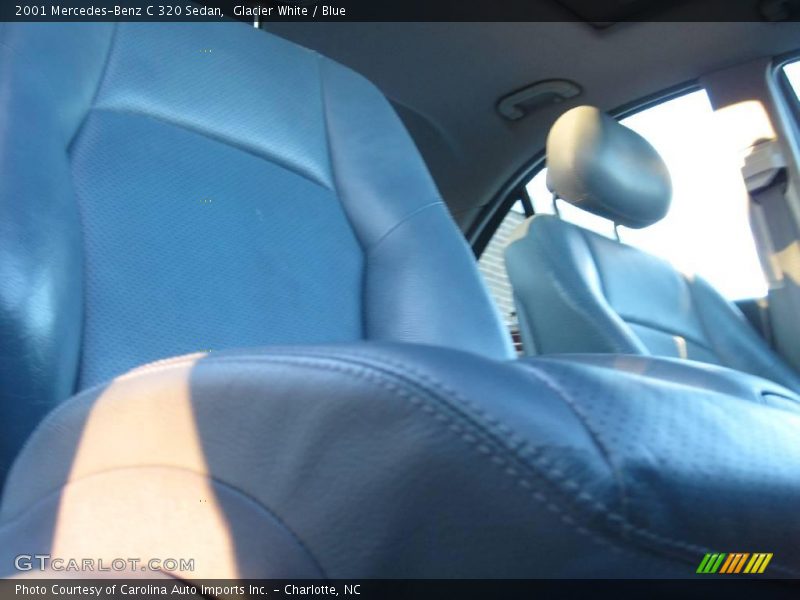 Glacier White / Blue 2001 Mercedes-Benz C 320 Sedan