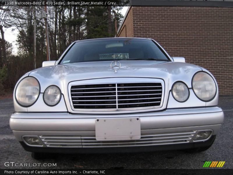 Brilliant Silver Metallic / Grey 1998 Mercedes-Benz E 430 Sedan