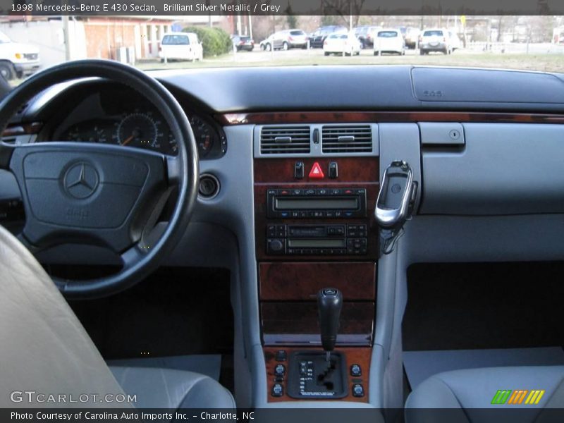 Brilliant Silver Metallic / Grey 1998 Mercedes-Benz E 430 Sedan