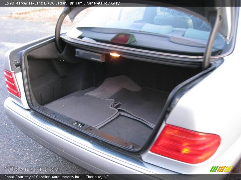 Brilliant Silver Metallic / Grey 1998 Mercedes-Benz E 430 Sedan