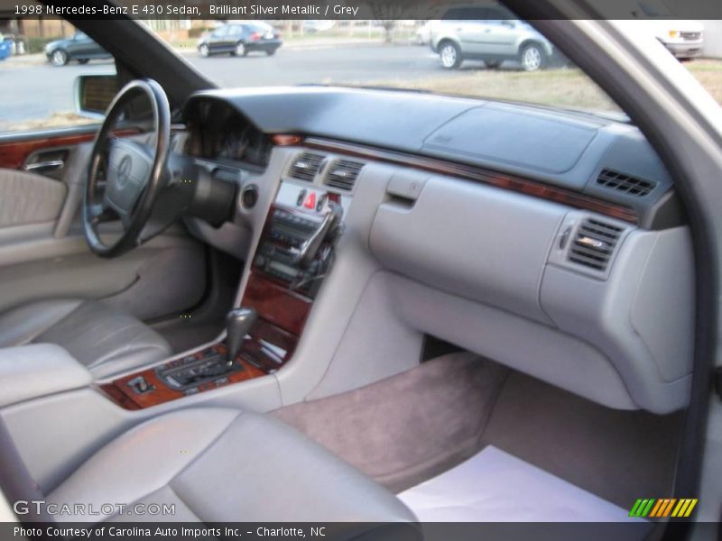 Brilliant Silver Metallic / Grey 1998 Mercedes-Benz E 430 Sedan