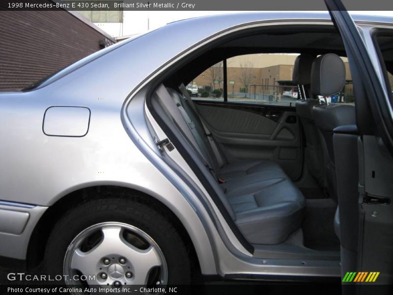 Brilliant Silver Metallic / Grey 1998 Mercedes-Benz E 430 Sedan