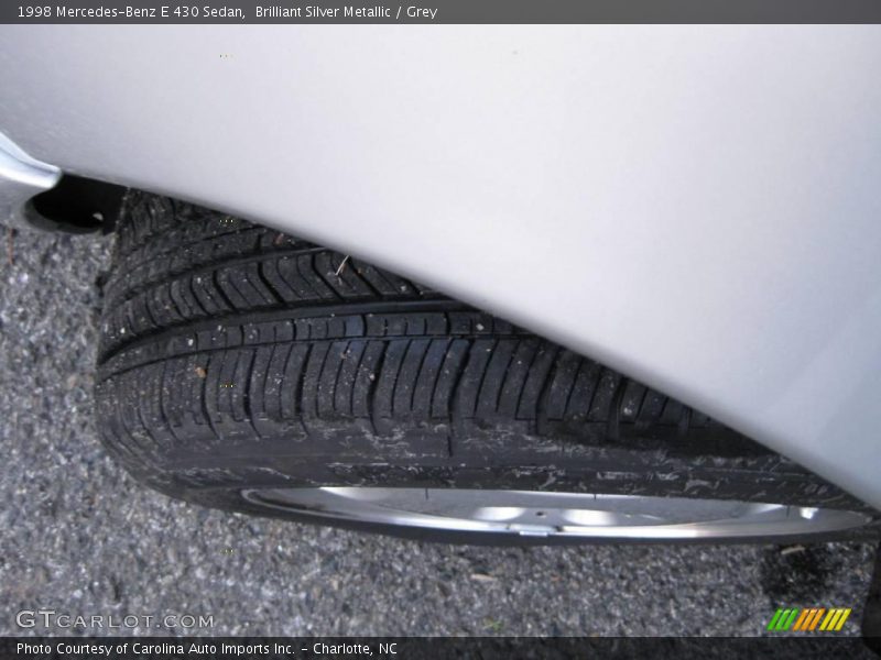 Brilliant Silver Metallic / Grey 1998 Mercedes-Benz E 430 Sedan