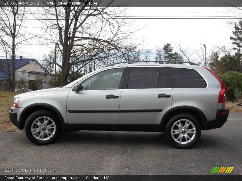 Silver Metallic / Taupe 2005 Volvo XC90 2.5T AWD